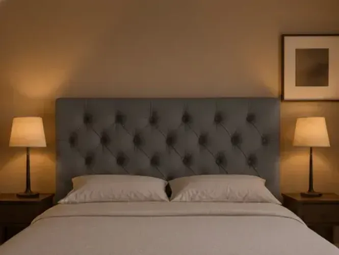 CABECEIRA BARCELONA CASAL 1.40 ANAS BELLA VELUDO EM 3 CORES - PROVEITE A OFERTA