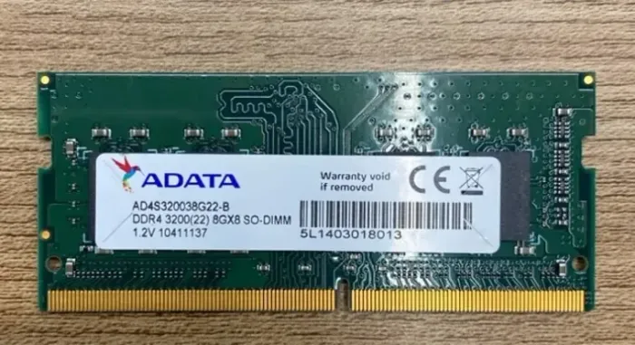 Memória notebook 8GB DDR4