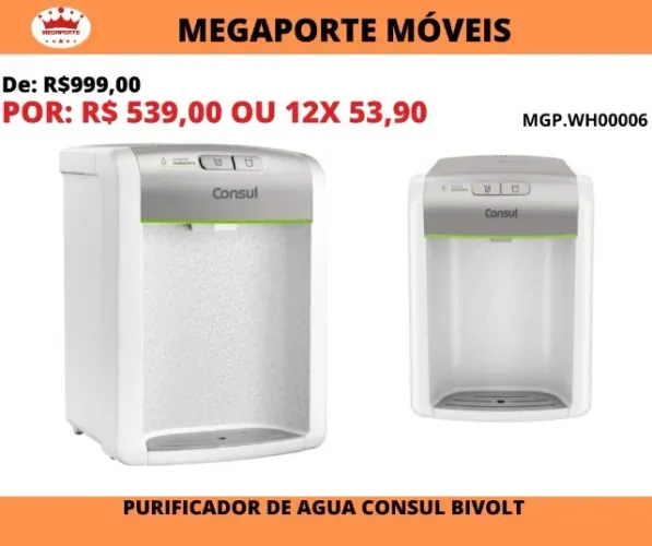 Purificador de Água Consul Bivolt