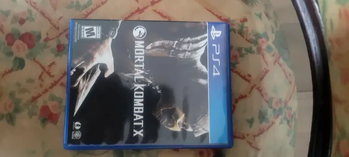 JOGO PLAYSTATION PS4 MORTAL KOMBAT X EM ÓTIMO ESTADO DE CONSERVAÇÃO
