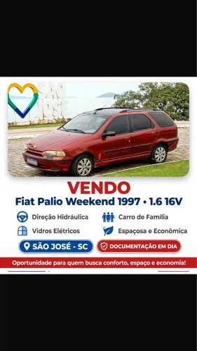 Fiat Palio Weekend Stile 1.6 MPI 16V 4P 1997