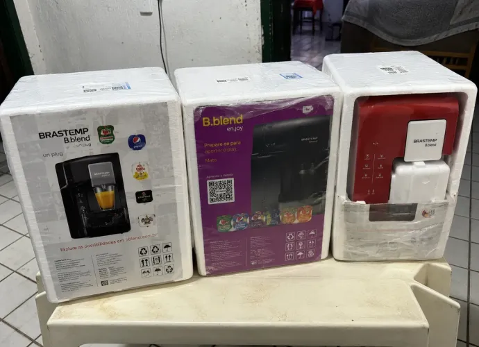 B.blend Brastemp Enjoy purificador água com gás garantia 1 ano