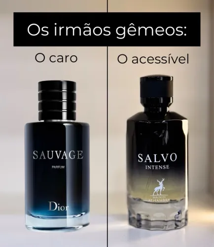 Perfume Masculino Salvo intense Lacrado 