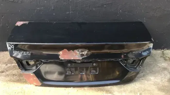 Tampa Traseira Hyundai Sonata 2012 Preto