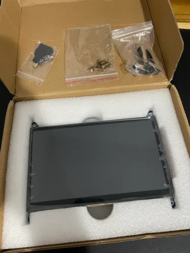 Tela lcd 7 pol