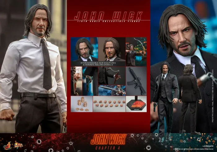 Hot Toys John Wick 4 Keanu Reeves 1/6