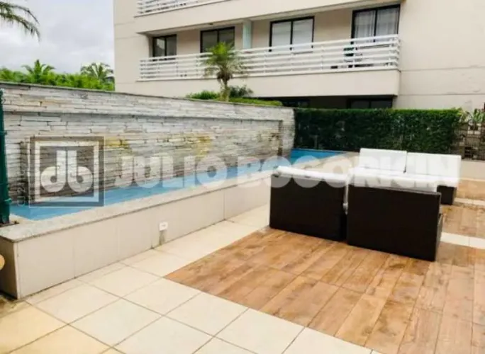 Recreio Cobertura duplex 1ª locação 2 salas 3 quartos 2 suítes lazer segurança 24 horas 2