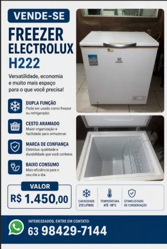 FREEZER ELECTROLUX H222