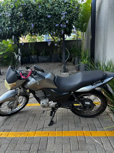 Honda CG Titan 150 Flex Cinza 2010