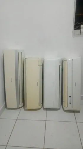 Temos ar condicionado de várias marcas e potência