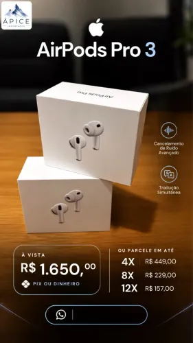 AirPods Pro 3 / Lacrado
