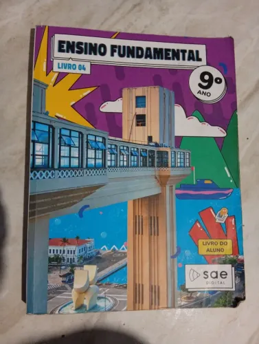 Livros SAE digital 9 ano completo e 1.ano. Ensino Medio 