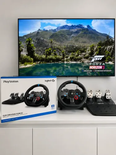 Logitech G29 Driving Force + Pedais | Estado de Novo | Garantia 3 Meses