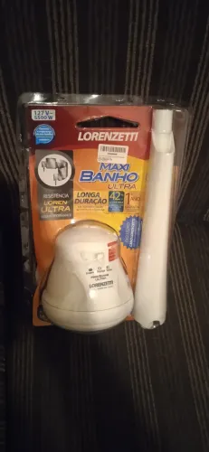 Chuveiro Eletrico Lorenzetii Maxi Banho 110/127V (NOVO- Nunca Usado)