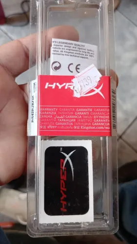 2 Pente de Memória RAM 16gb DDR 4 HyperX 