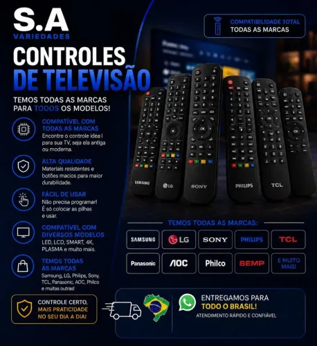 Controle para TVs