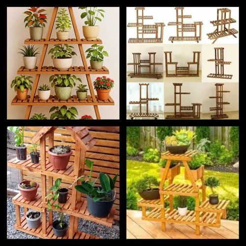 Porta vasos decorativos para jardins