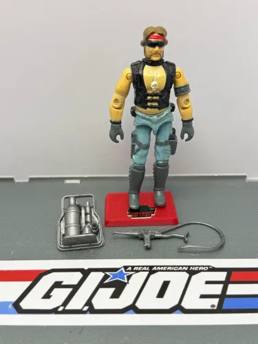 Gi Joe Dreadnok Torch v1 - 1985 - Comandos em ação