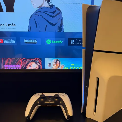 Console PS5 c/Drive Slin 1TB + 1 Controle 