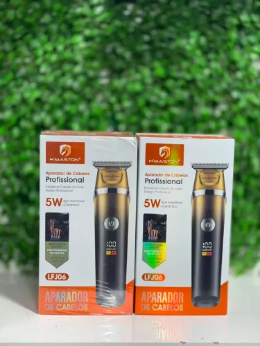 Máquina de Cortar Cabelos Profissional Hmaston Aço Inoxidáve | Pronta Entrega