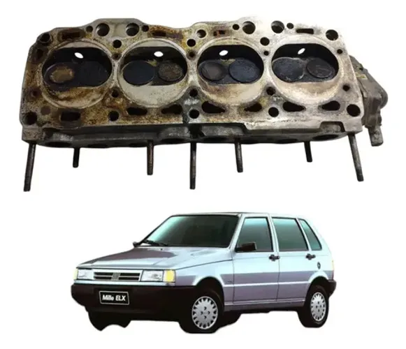 Cabecote Fiat Uno Elba Fiorino 8v 1994 Original