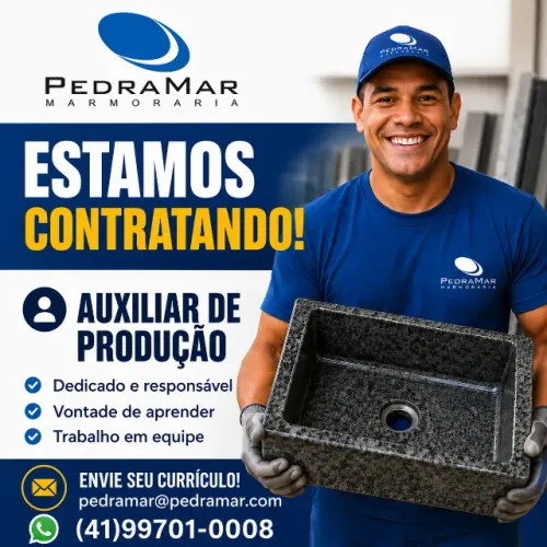 Auxiliar de Produção Marmoraria