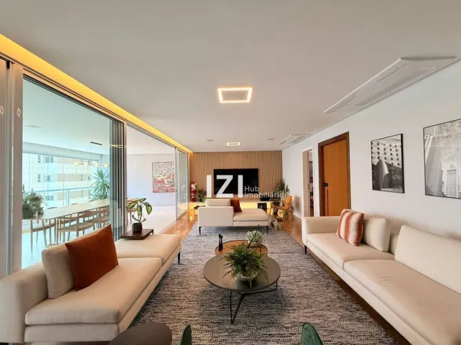 Apartamento MOBILIADO com 3 dormitórios, 220 m² - venda por R$ 5.300.000 ou aluguel por R$