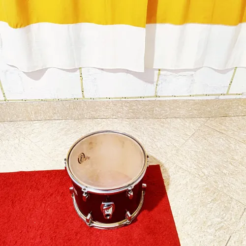 Tom de 13 polegadas 6 afinação da shelter usado perfeito 