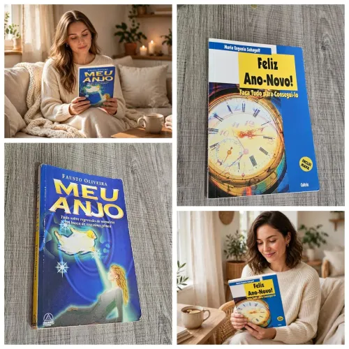 DOIS LIVROS QUE IRÃO TOCAR SUA ALMA ( MEU ANJO e FELIZ ANO NOVO )