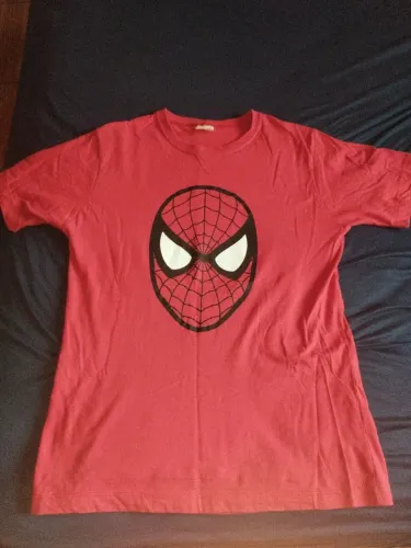 camisa vermelha do homem aranha | PP