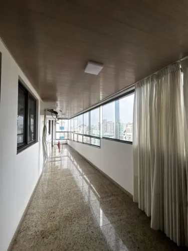 Apartamento 130m² Mobiliado com Vista para o Mar em Itapuã