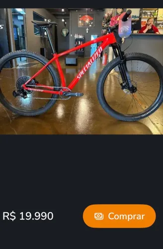 Epic HT Specialized tamanho M seminova