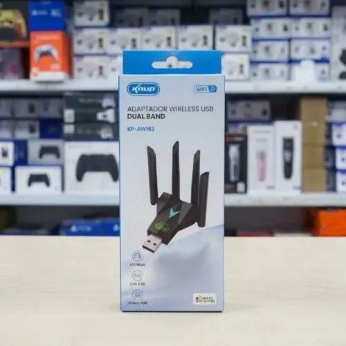 ADAPTADOR WI-FI USB DUAL BAND 5G KNUP