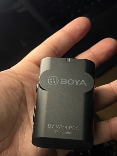 Microfone Lapela BOYA MW4 pro