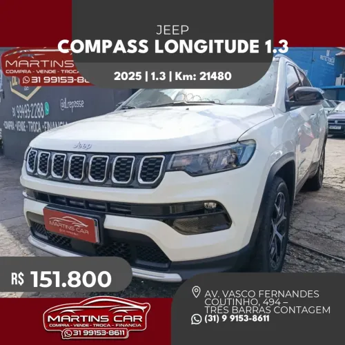 Jeep Compass Long. T270 1.3 TB 4X2 Flex AUT 2025
