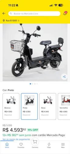 Bicicleta elétrica, informações no corpo do anúncio! 