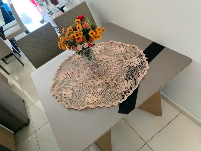 Mesa de Sala de jantar/ Móvel de canto vintage