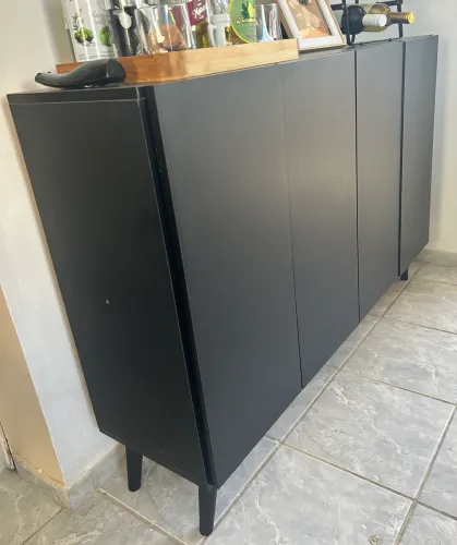 Buffet semi novo na cor preta