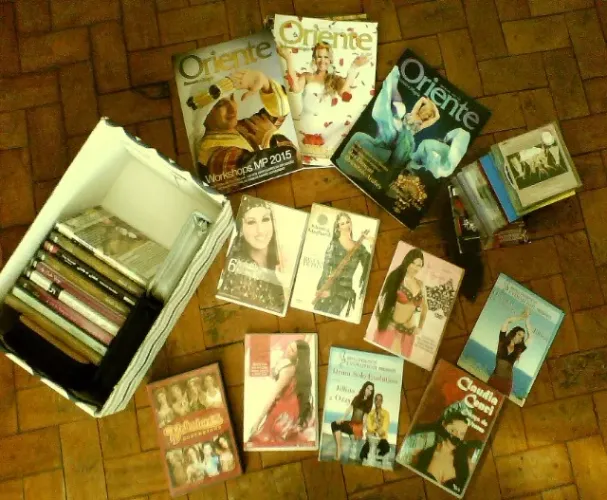 30 DVDS Belly Dance (danças Orientais do Ventre)Coleção linda  + 20 CDS+bags
