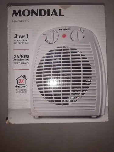 Aquecedor de Ar Termoventilador Mondial 127v - Excelente Estado