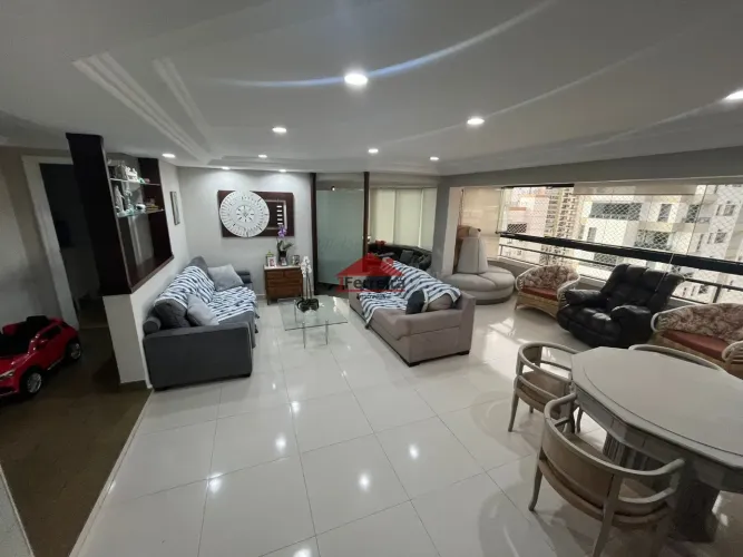 Apartamento mobiliado para alugar em Santana com 4 suítes, 3 vagas e lazer