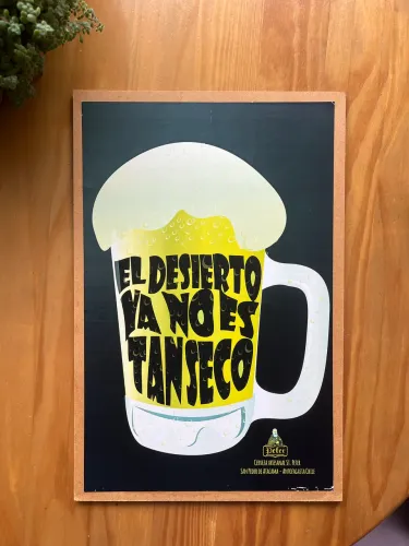 Quadro / placa decorativa - Cervejaria do Atacama