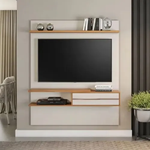 Painel para TV 1.35m Largura - Entrega e Monta na Hora