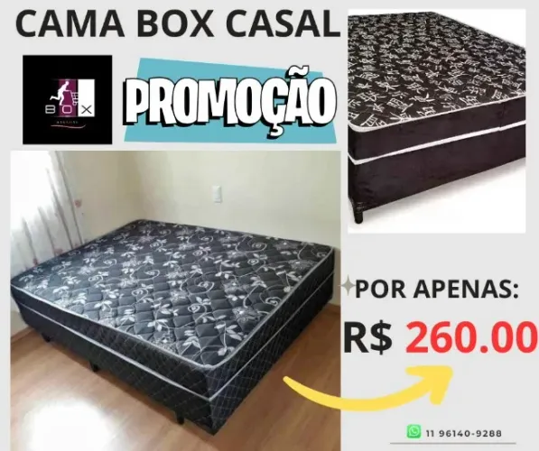cama box casal (promoção)