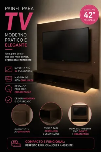 Painel de tv