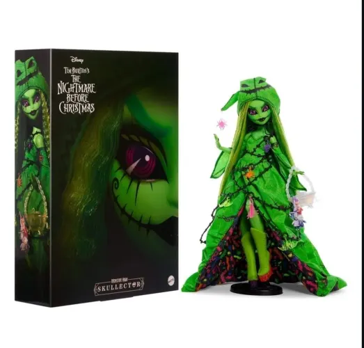 Boneca Monster High Oogie-Boogie Skullector Tim Burton Lacrada