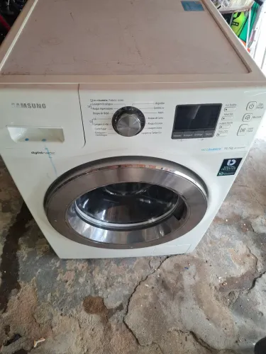 Gabinete da lavadora Samsung Ecobubble 10.1kg.