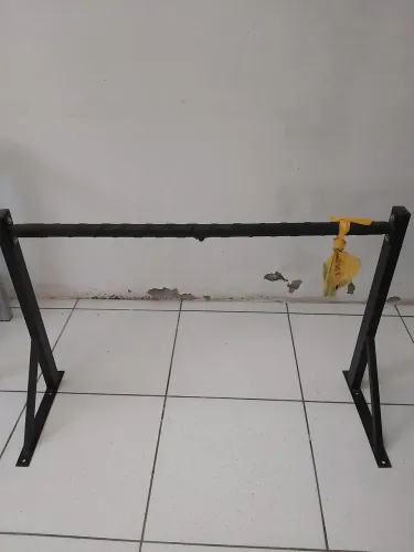 Barra Fixa De Parede Blackwolf (Calistenia / Academia) - Bom Estado