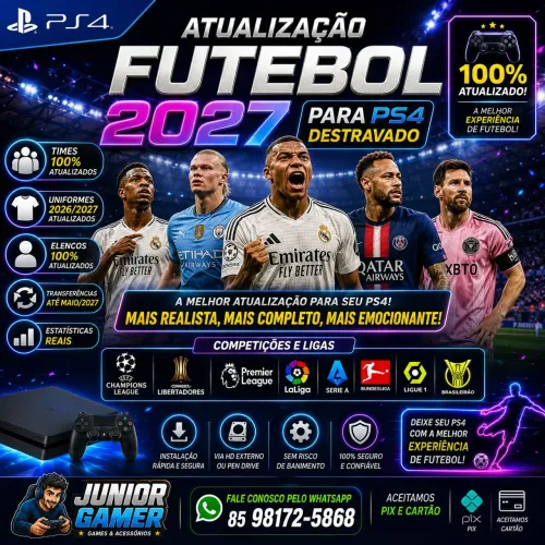 Jogos pés 21 atualizado para 26 PS4 Goldhen
