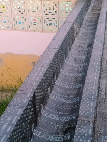 Impermeabilização de manta asfáltica 